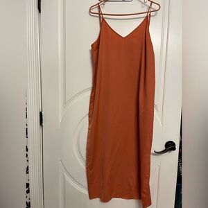 a new day Terracotta Midi Dress